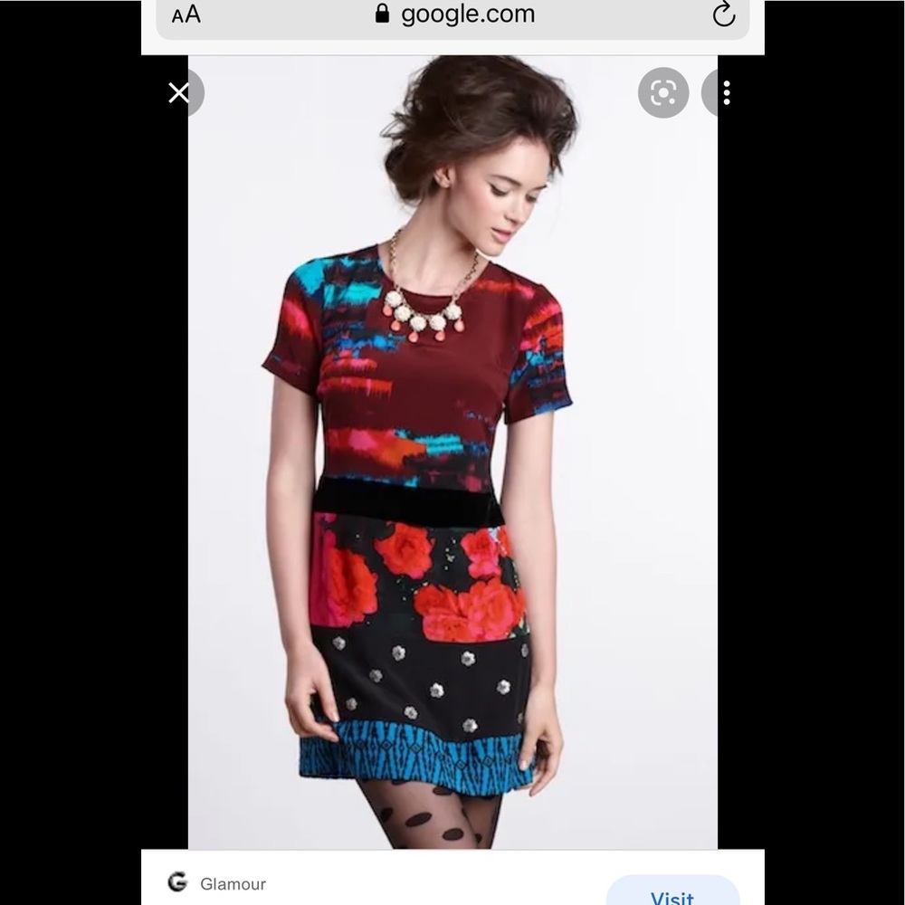 Tracey Reese multi colored tunic dress